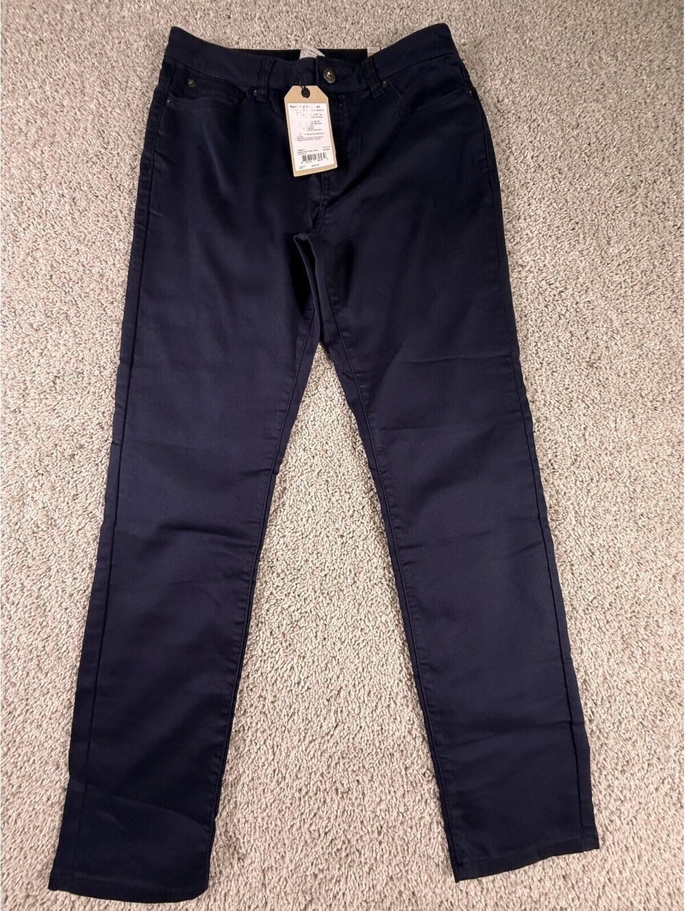 NWT PrAna Kayla High Rise Women’s Jeans Size 8 Short Inseam 30 Blue - Picture 1 of 14